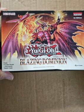 Yu-Gi-Oh! Blazing Dominion Booster Box - Red/Orange